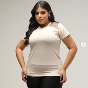 Blusa Fitness Manga Curta