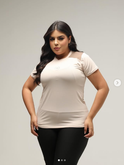 Blusa Fitness Manga Curta