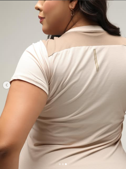 Blusa Fitness Manga Curta - Imagem 3