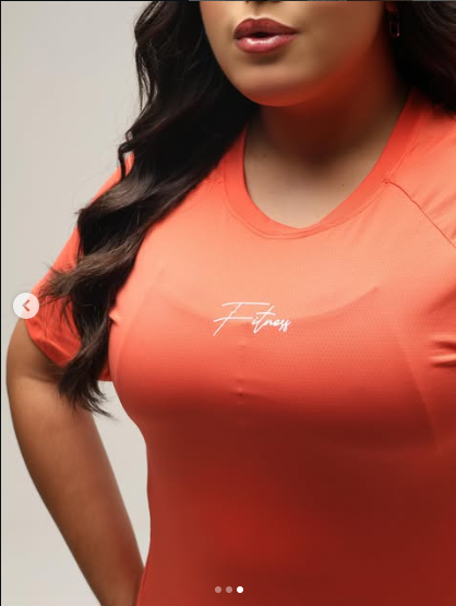 Blusa Fitness Manga Curta - Imagem 6